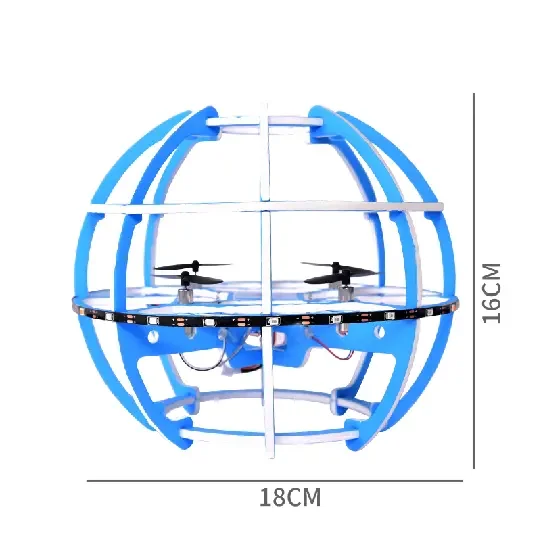 SJY-F180 Football Drone, DIY Interactive Drone, Science and Education  Competition Aerial Soccer Drone