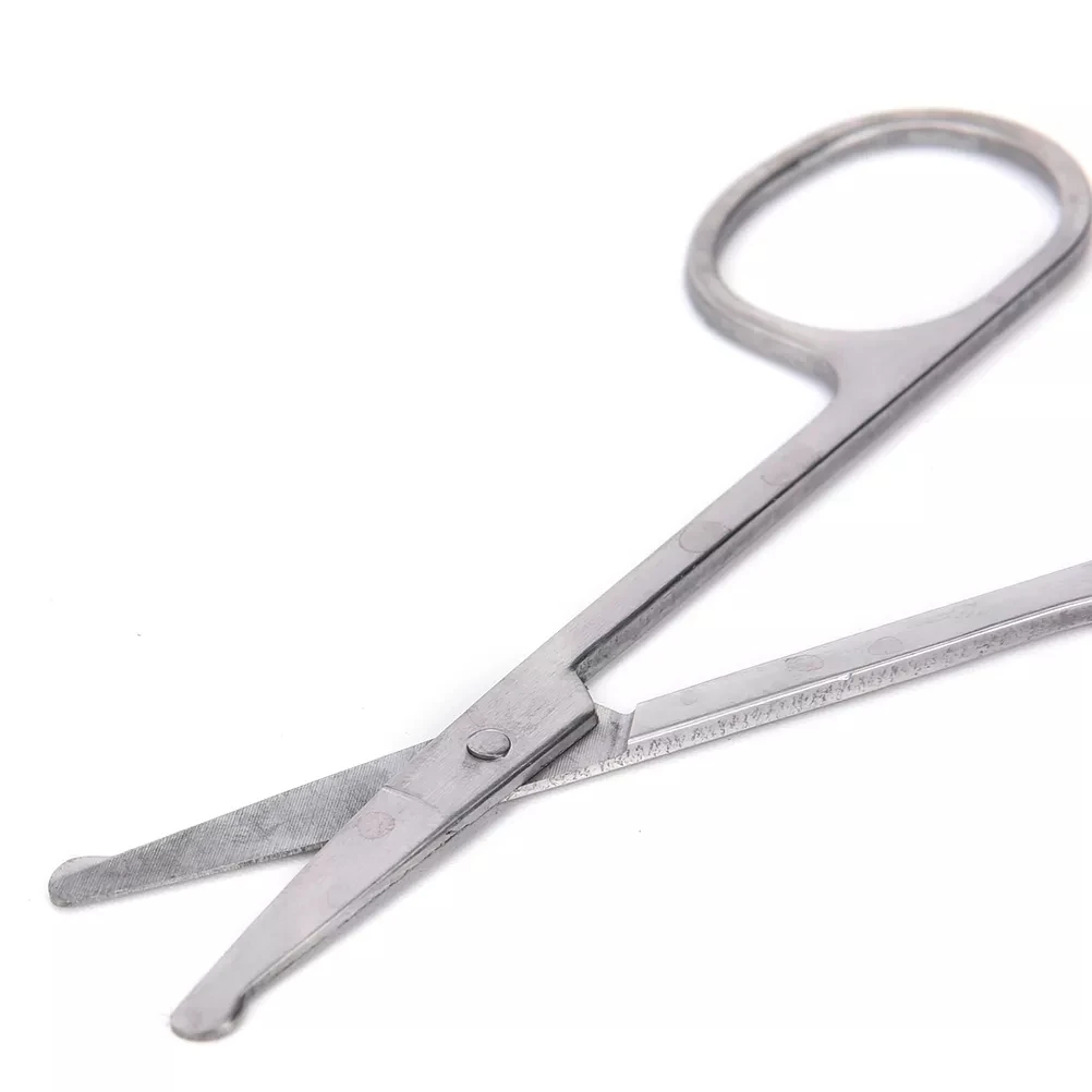 product hot selling pink handle eyebrow trimming scissors stainless steel eyebrow scissors-4