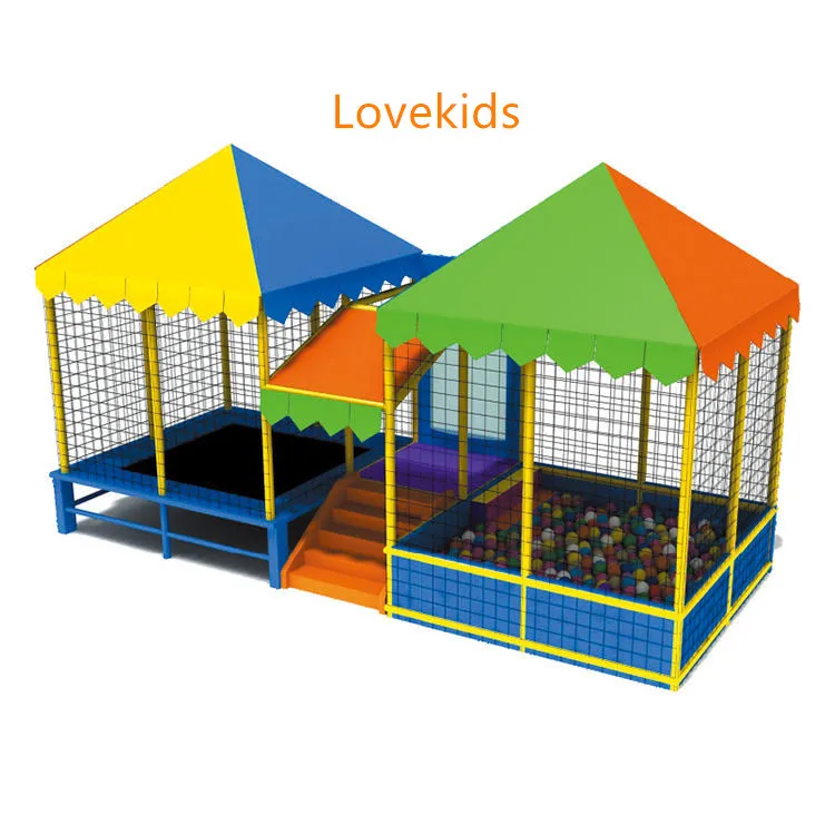 Оптовая продажа Рождественский подарок Профессиональный унисекс Открытый круглый батут с защитной