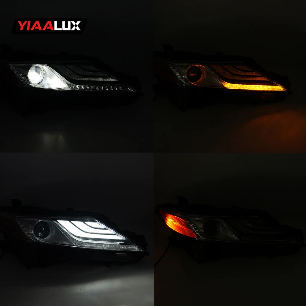 YIAALUX Projector Headlight USA Passenger Right left Side head lamp For Toyota Camry 2018 2019 2020 factory