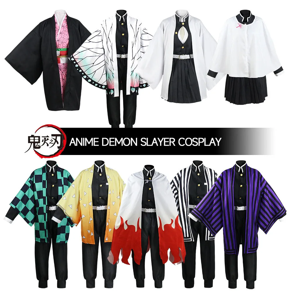 Anime Demon Slayer: Kimetsu No Yaiba Zenitsu Giyu Tanjirou Kamado Nezuko  Cosplay Women Kids Men Kimono Uniform Cosplay Costume - Buy Anime Demon  Slayer Cosplay,Anime Demon Slayer Kimetsu No Yaiba ...