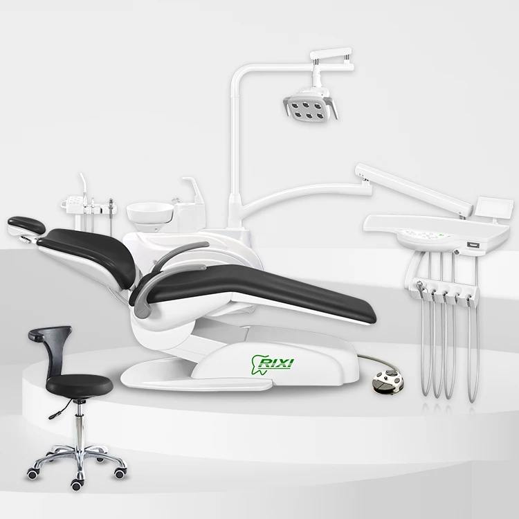 Dental Equipment Factory Comfortable Multi Function Chair Price Hot Sale Full Set Unit with LED Light