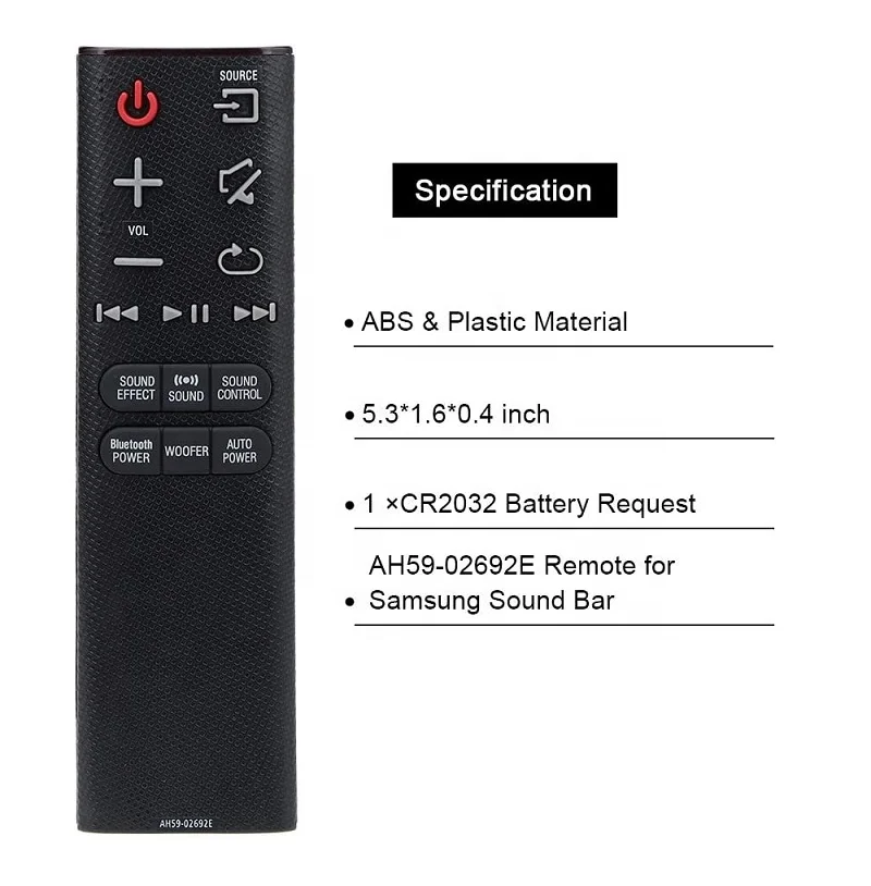 Baru AH59-02692E Remote kontrol AH59-02692F untuk Samsung Sound Bar sistem  Home Theater