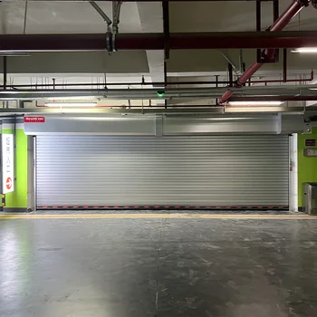 Commercial Industrial Automatic Electric Steel 4 hours Fire Rate Roll Up Doors