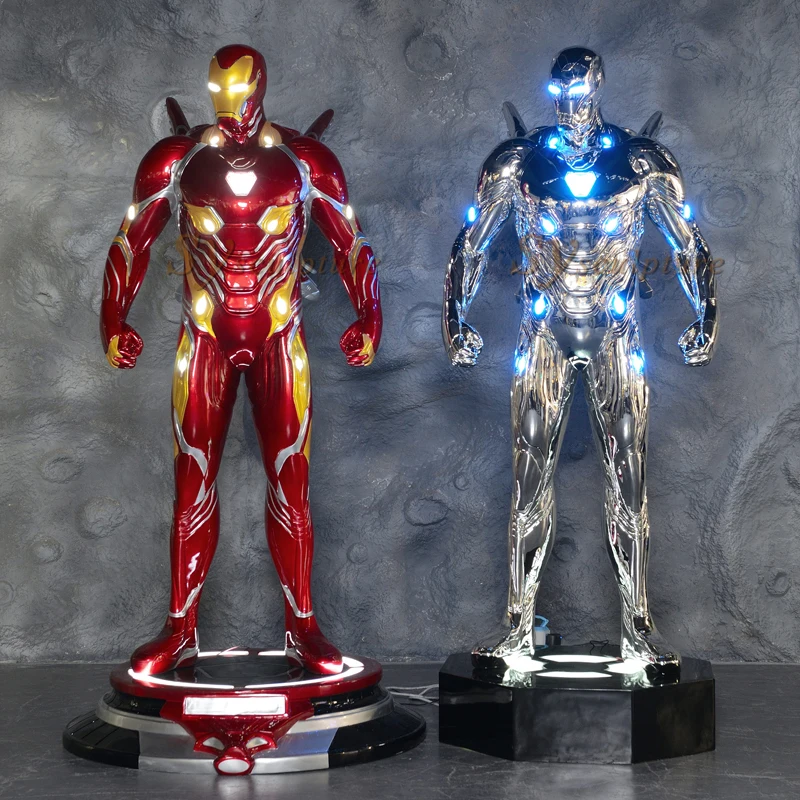 Outdoor Large Fiberglass Iron Man Sculpture Mk5 Statue Marvel Dc