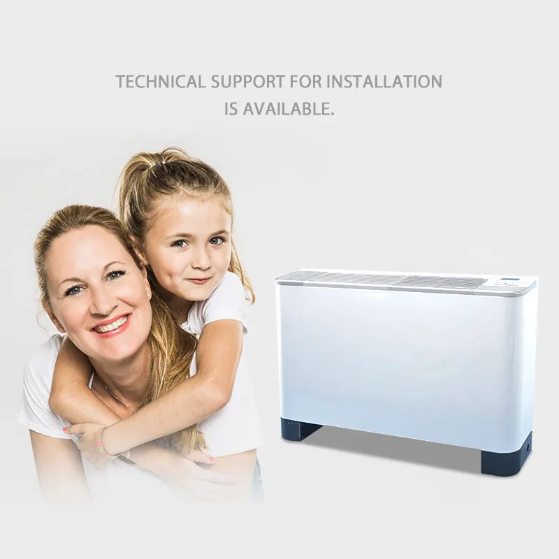 Floor Standing Fan Coil Unit Efficient Heating Cooling