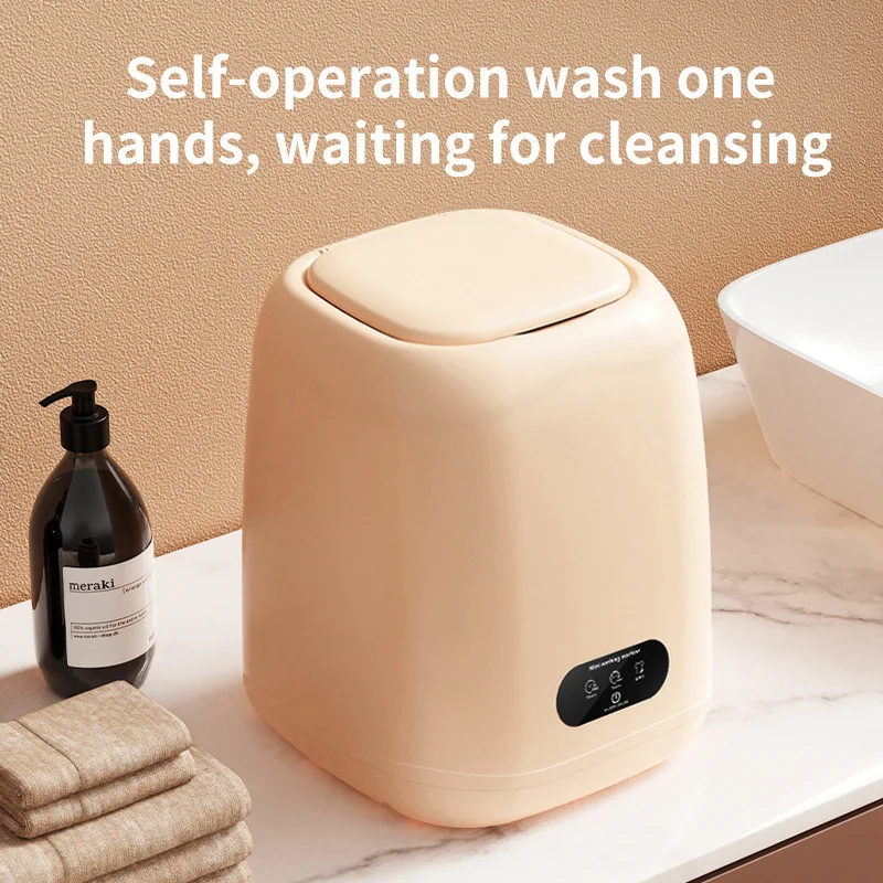 Underwear Washing Machine 220V 9L Capacity Touchscreen Socks Washing Machine