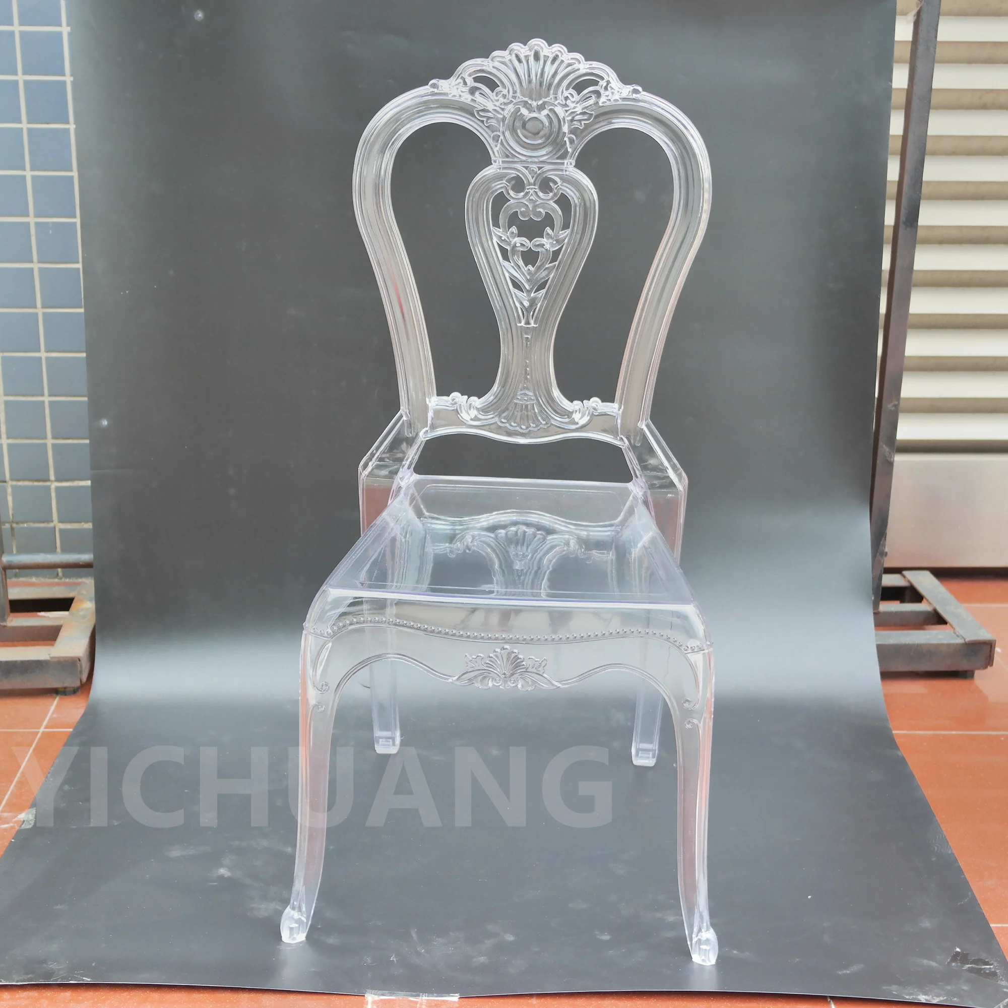 Ycgh11 Event Rental Outdoor Stackable Acrylic Clear Plastic Chairs