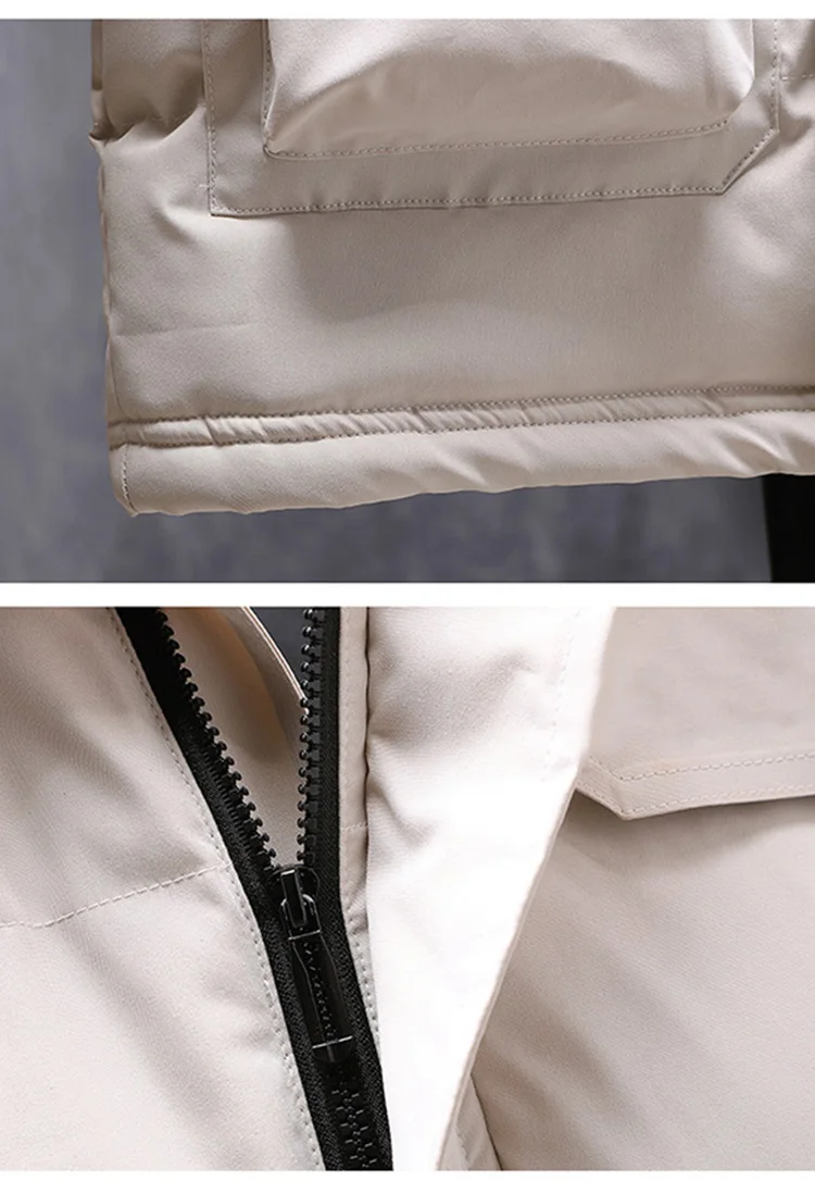 Men's Puffer Jacket For Winter Outdoor Wear With Hood_voghion.com