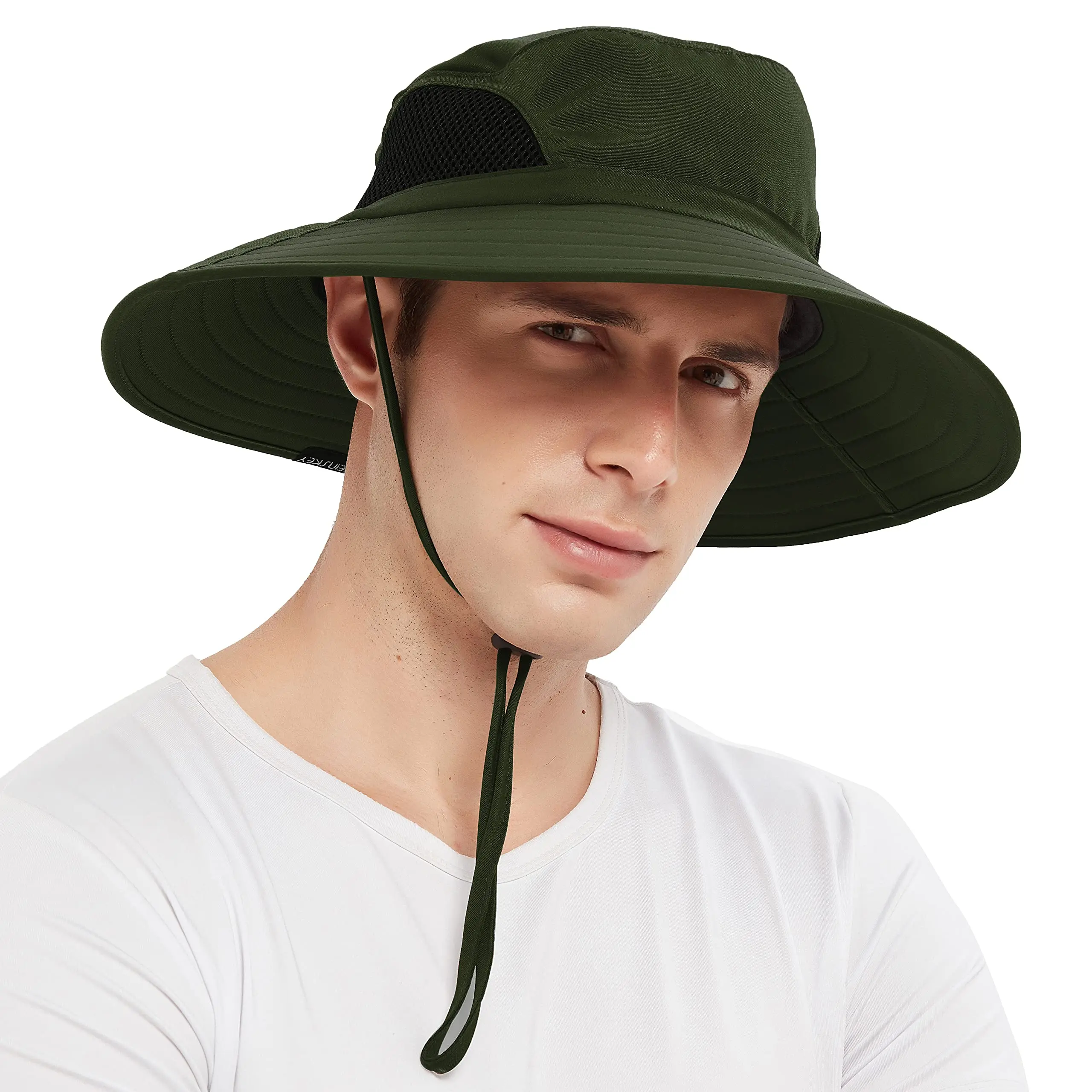 Buy Waterproof Wide Birm Bucket Hat 