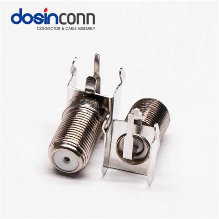 アクセサリー fye 10x Twist On 5.5mm Male F Connectors RG58 RG59 Thread Screw