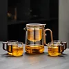 Tasse Shanhe à couvercle rabattable, manche imitation bois, F1000ml, manche optionnel