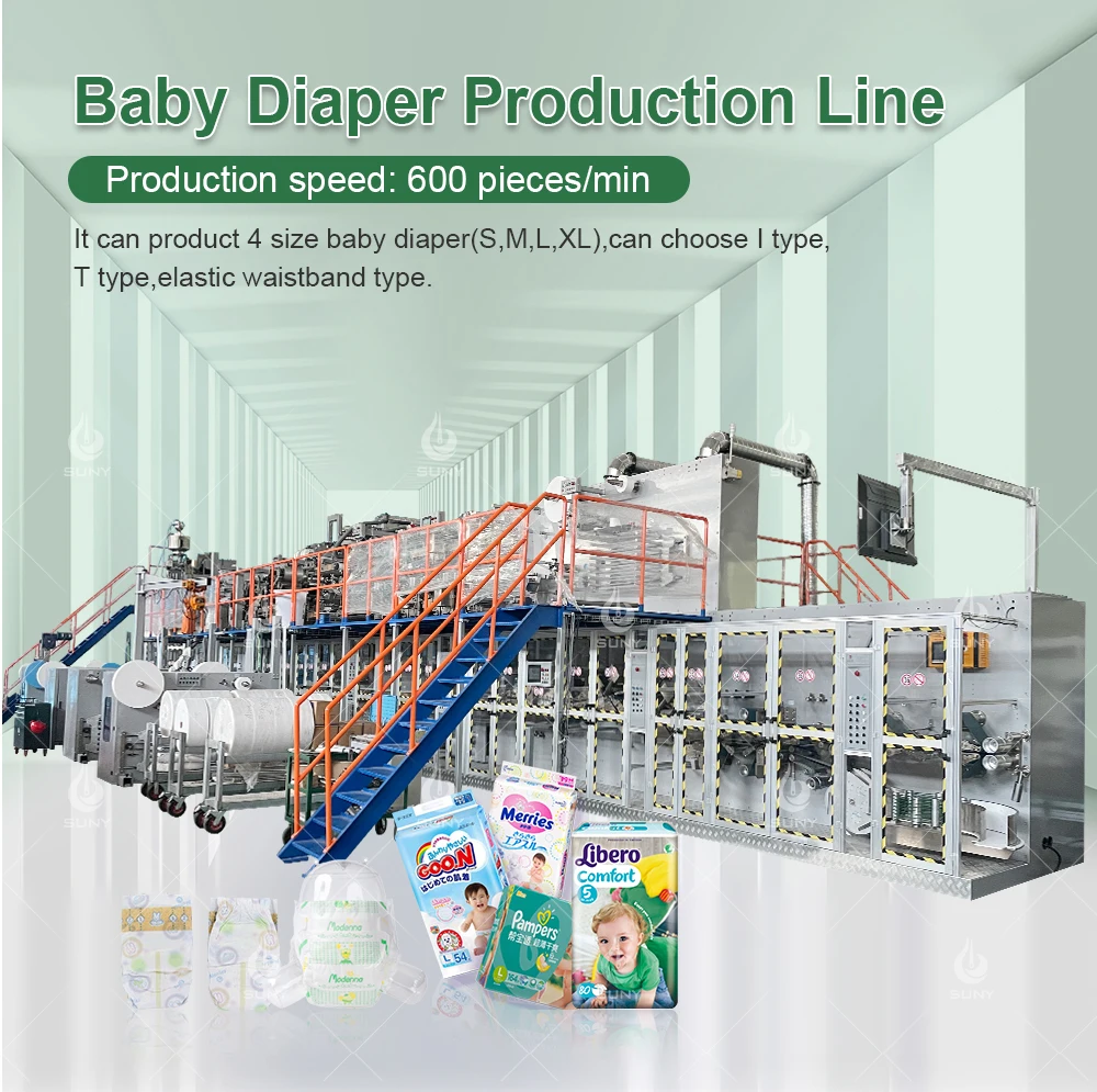 Machines For Business Idea Baby Diapers Manufacturing Machine Adult