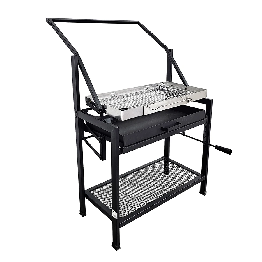 Portable Camping Grill Wholesale Stainless Steel Outdoor Charcoal Portable Camping Grill Folding Bbq Grill