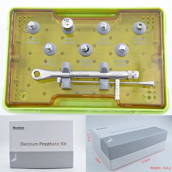 Original Dentium Dental Implant Wrench Kit - Manual Torque Tool