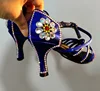 Tacco blu 7 cm