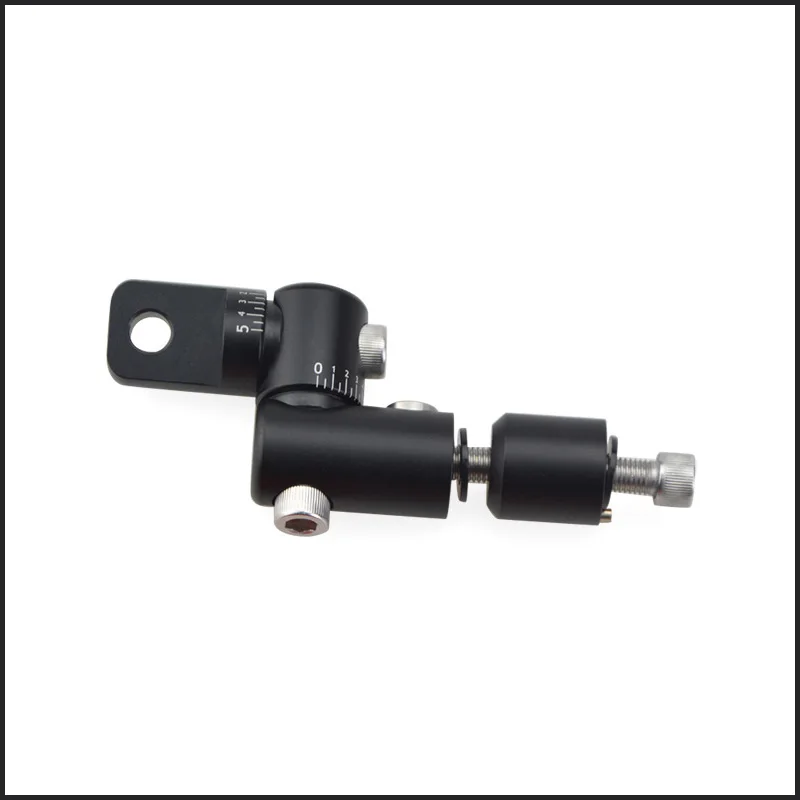 MILAEM Tir à l'arc V-Bar Stabilisateur d'arc Support de Barre en V réglable déconnexion Rapide pour Arc à poulies Arc Classique (Noir