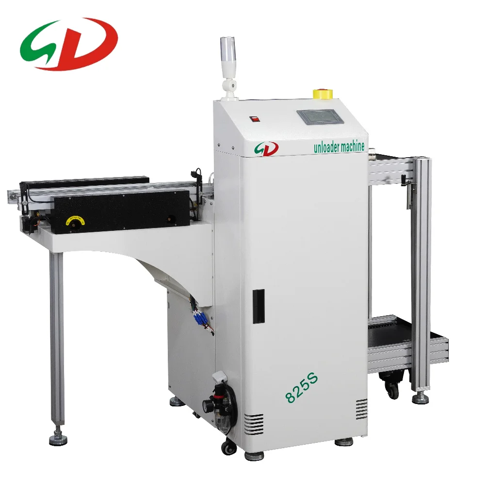 Smt Automatic Pcb Magazine Unloader Smd Soldering Machine / Wheel ...