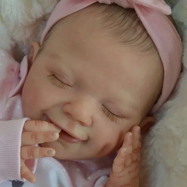 17'' Lifelike Huggable Reborn Baby Real Looking Silicone Doll SweetHouse  Reborns® Vivien