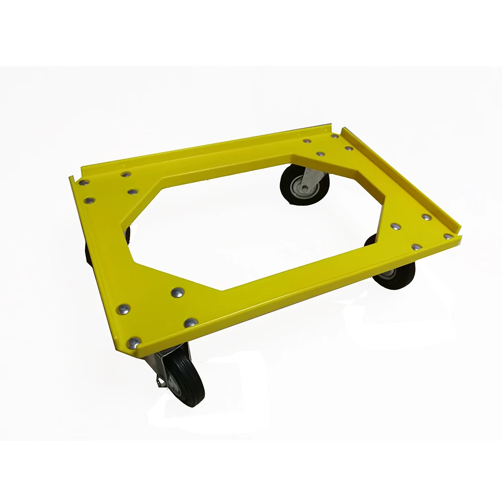 Heavy Duty Stackable 4 Wheels ABS Dolly Transport Plastic Tire Dolly