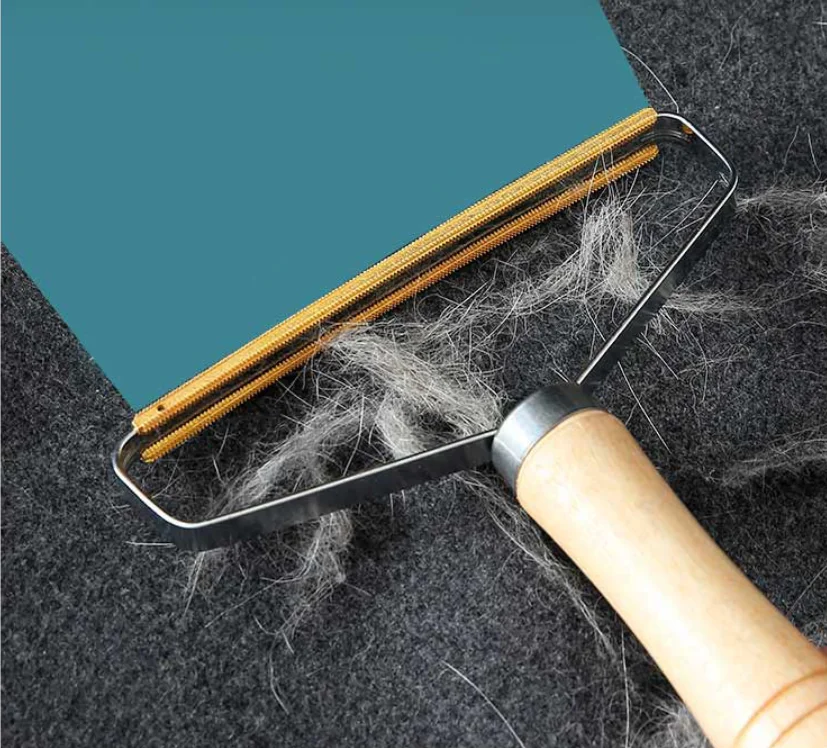 china hot selling wooden metal clothing shaver shave wool implement portable lint remover
