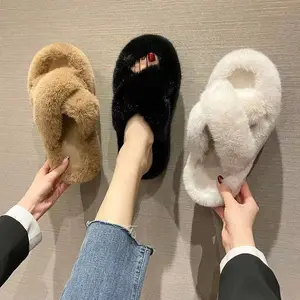 Twinkle Factory New Daily Use Ultralight Breathable Comfortable Plush Women's Slippers Indoor