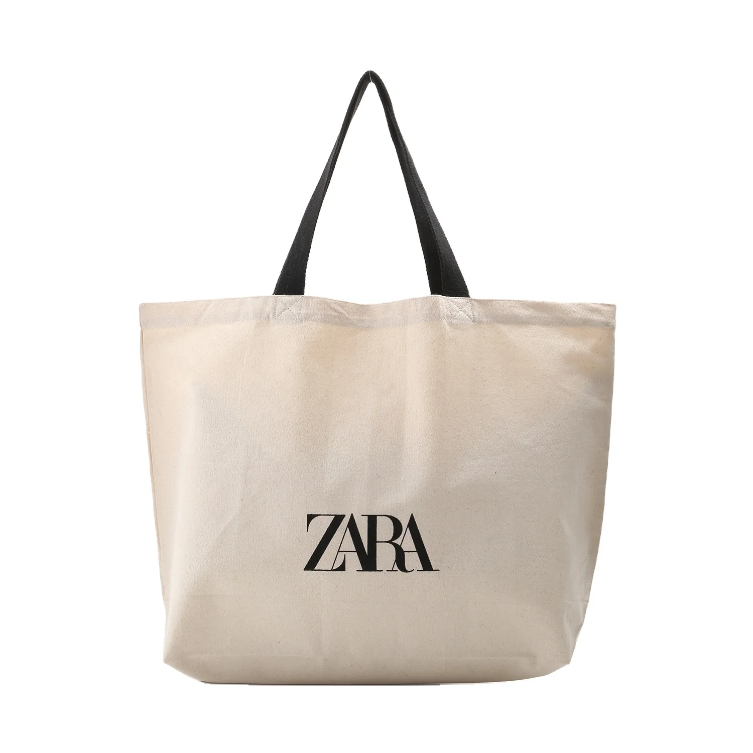 zara canvas bolsa