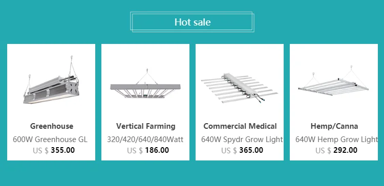 Indoor Full Spectrum 640W Spydr Farm Stock In US Veg Bloom Spider Led Grow Light for indoor plants horticulture lighting 2021