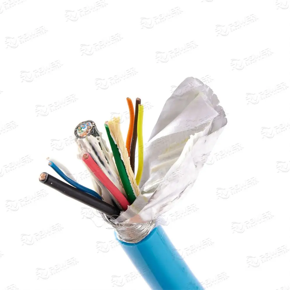 Underwater Multicore ROV Signal STP SFTP Cat5a Network Cable Undersea Telecommunications Cable
