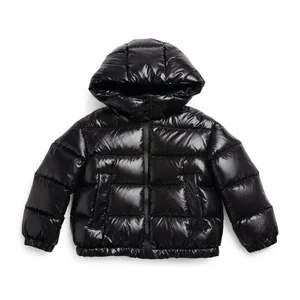 Oem Logo Boys and Girls Clothing Winter Coats Down Padded Parka Puffer Jacket Wear Faux Down Jackets for Kids