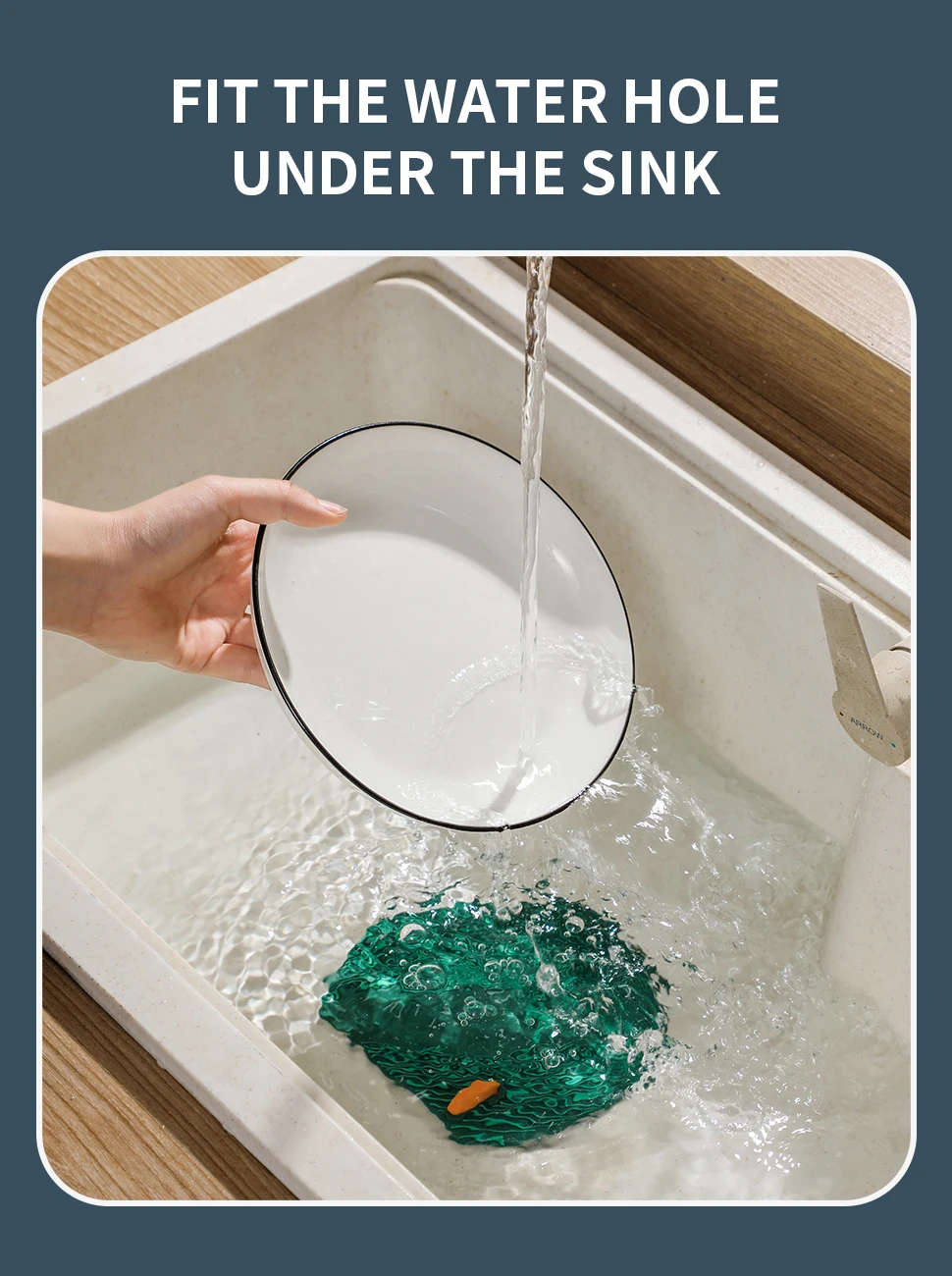 Hot Selling Multipurpose Drain Hair Catcher Sink Silicone Filter