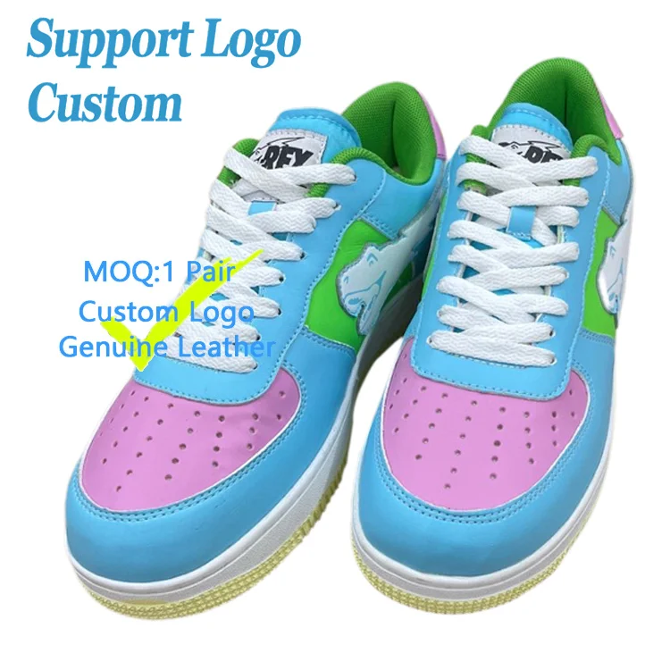 Мужские спортивные кроссовки для бега AF Air 1 белые Дизайнерские прогулок