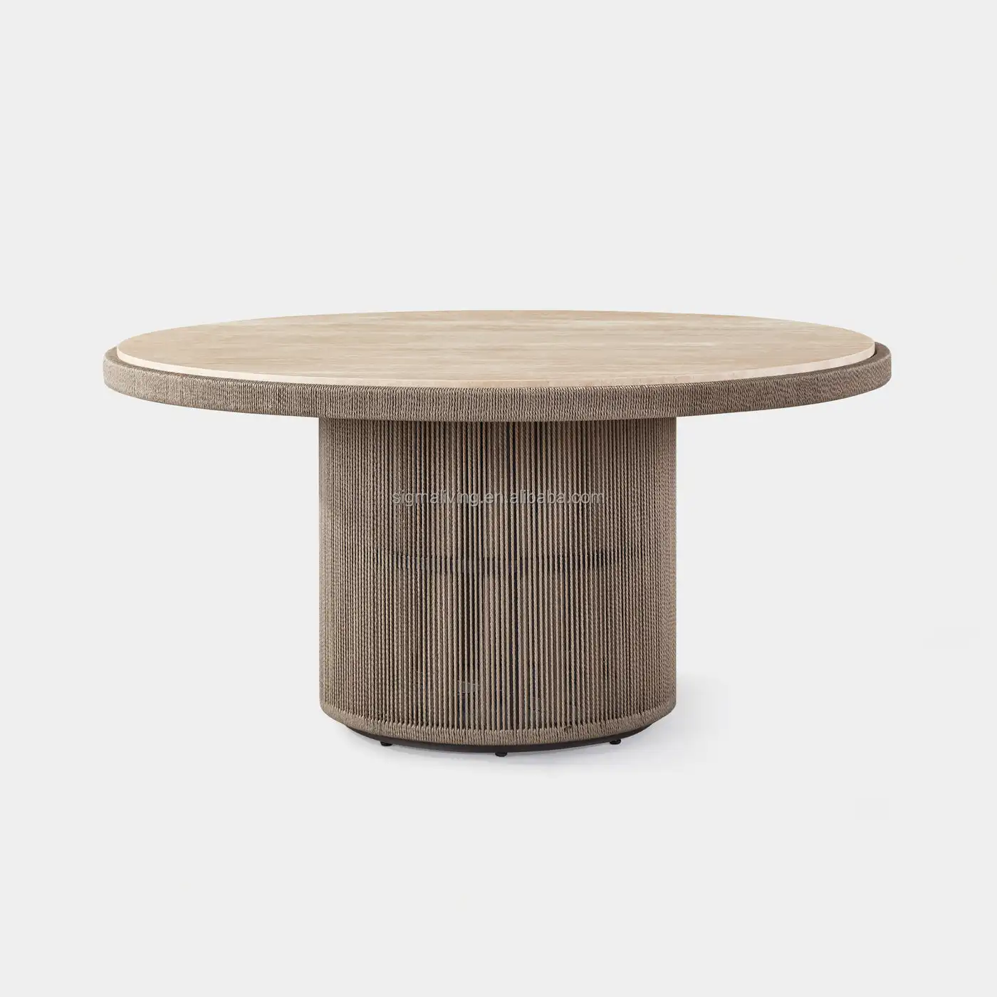 Outdoor furniture garden sets dining table and chair set furniture teak wood outdoor round table