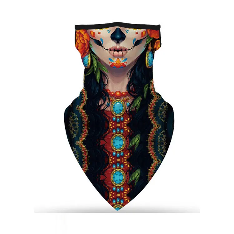 定制buffs 25*42厘米头饰冷却批发美国男士骷髅头巾