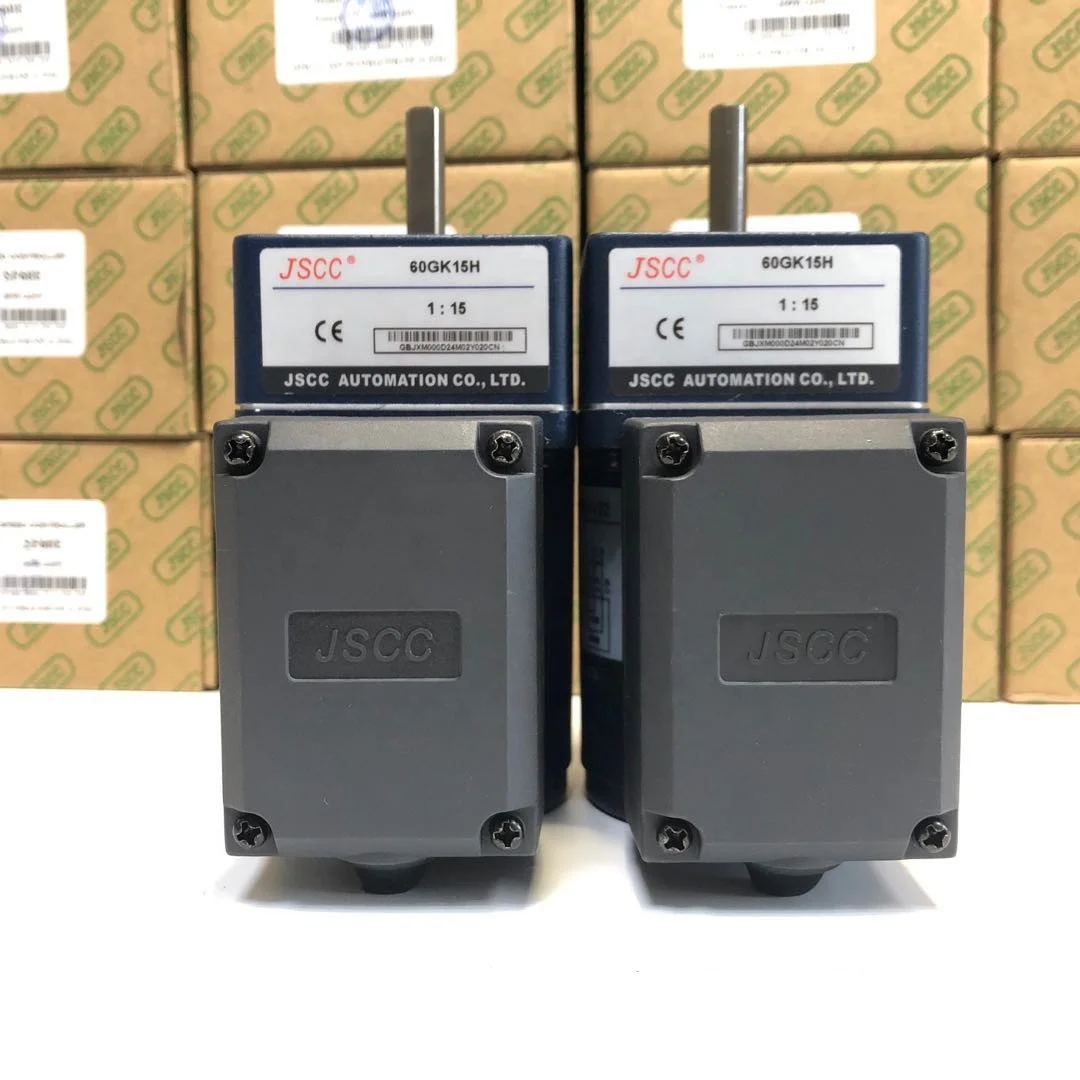 JSCC Speed Regulating Motor 60YS06GV22 With Reducer Gearbox 60GK15H
