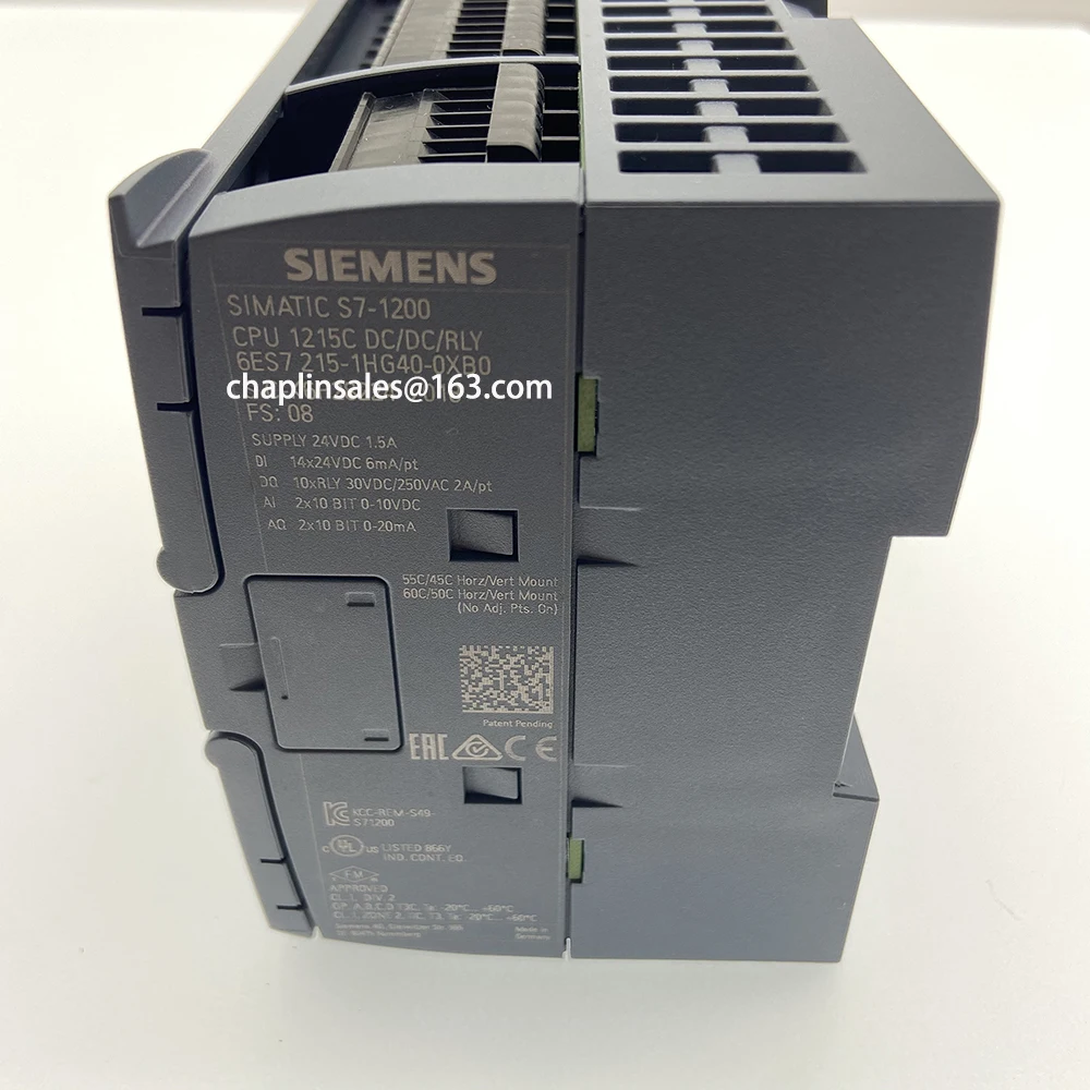Simatic S7-1200 Compact紧凑型cpu电源模块plc控制器全新原装 - Buy 6es7215-1hg40-0xb0伺服 ...