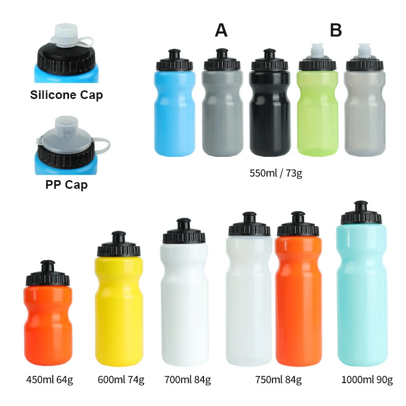 Custom Logo Printed 32oz Squeeze Sports Water Bottles 1000ml Large ...