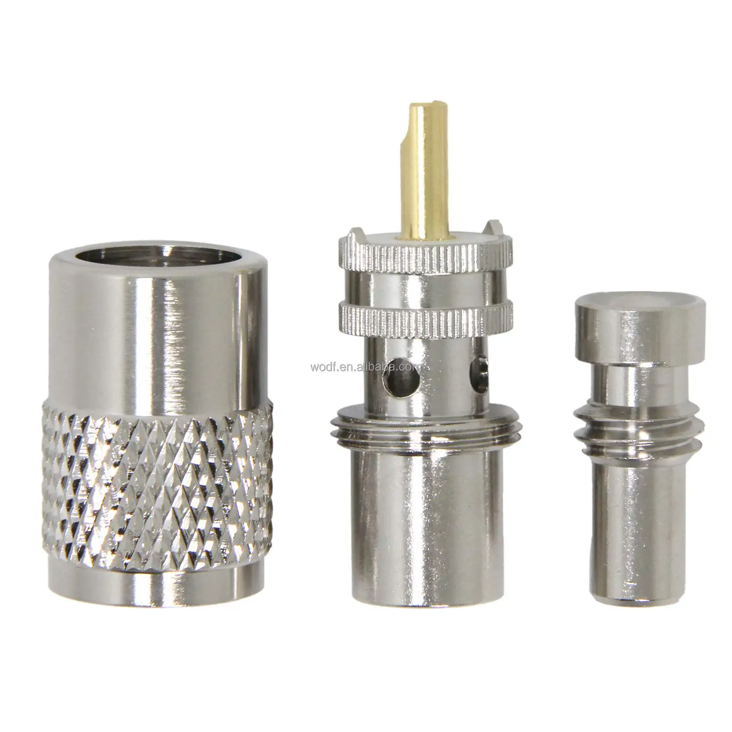 SING F LTD 10-Pack PL259 UHF Connector Plugs With UG-176 Tubes For RG8X/RG8 Coaxial Cable - CB & Ham Radio