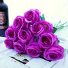 Silk cloth purple