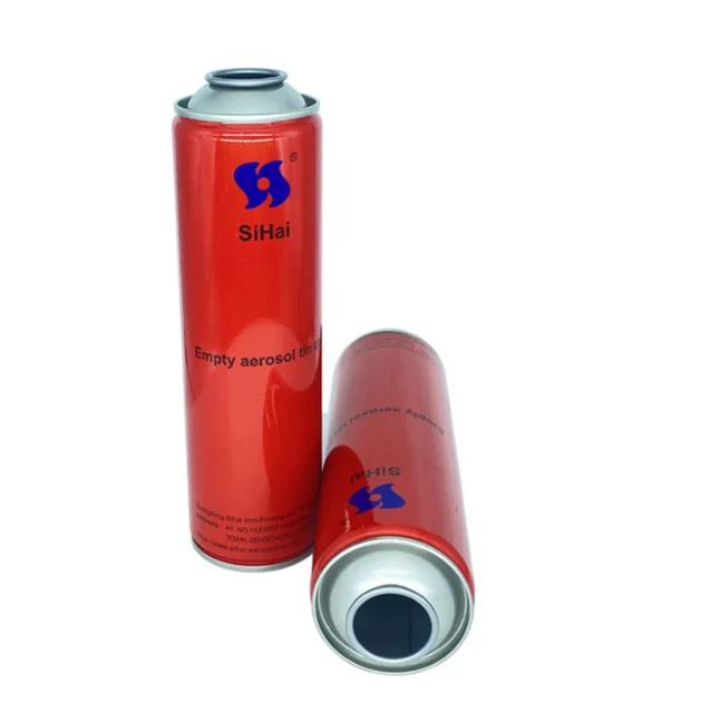 Hot sale Empty Tinplate Cans 57mm CMYK Printing 189mm Spray Paint Can empty aerosol can