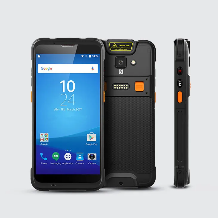 Chainway C66 Android 11 Handheld Mobile Computer Rugged PDA Barcode Scanner Black Wifi Gps