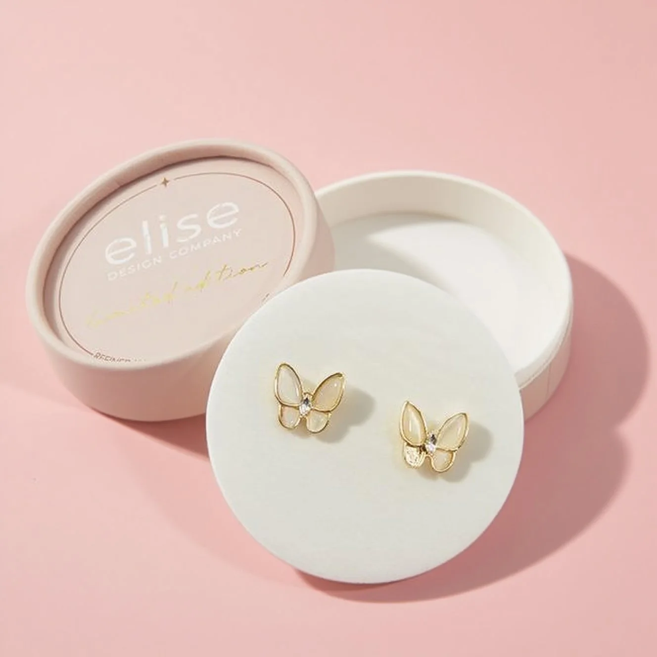 Custom Printed Small Jewelry Box for Girls – Unique Cardboard Gift Packaging for Earrings & Necklaces