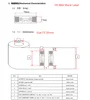 9662 Antenna White Blank Label Size:73*20mm
