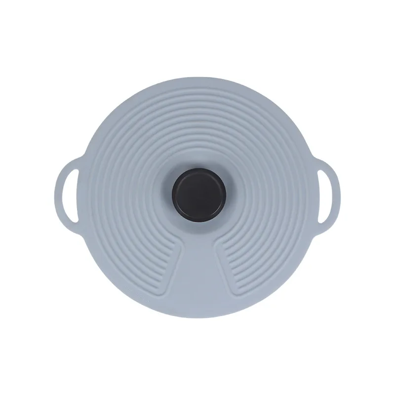 3-Piece Set Silicone Anti-Overflow Dustproof Fresh-Keeping Seal Anti-Slip Kitchen Bowl Cover Fresh-Keeping Pot Parts