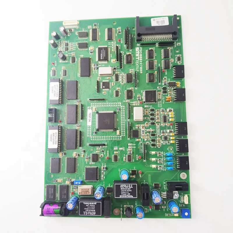 SMIT Textile Machine Scheda CPU Terminal PSO000227000 Max Black Green Cover Light Item Layer  Joint Spinning Suitable Origin