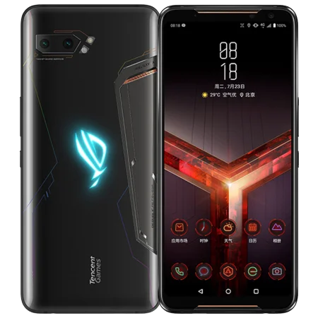 Rog Phone 2 Game Mobile Phone Zs660kl Dual Sim 8gb Ram 128gb Rom  Snapdragon855+ Octacore 6.59 6000mah 48mp Nfc Android 9.0 - Buy Rog Phone  ...