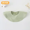Redondo, doble faz, impermeable, color verde pasta de frijol.