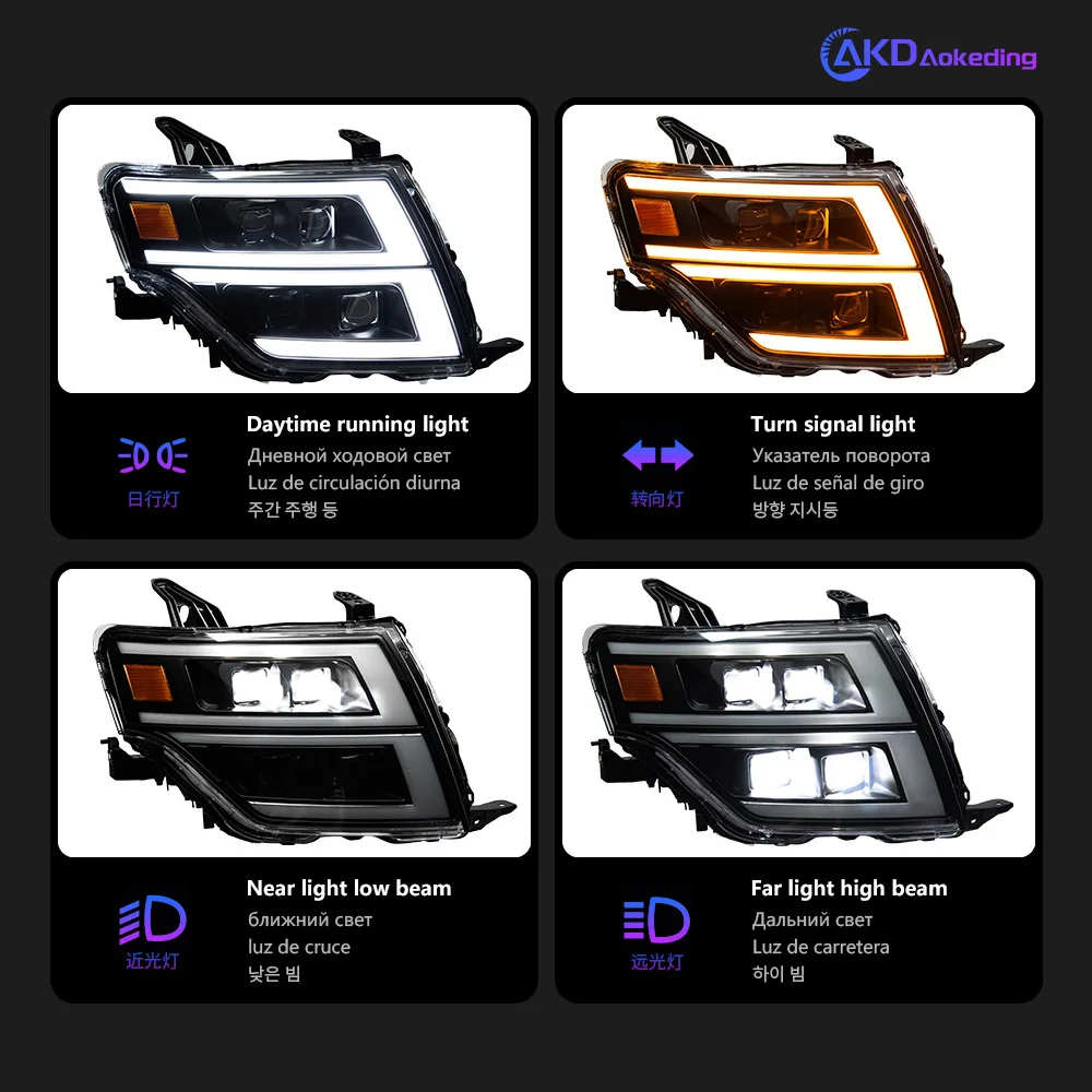 三菱 パジェロ用カーライト 2006-2018 V97 ヘッドランプ V87 V93 V95