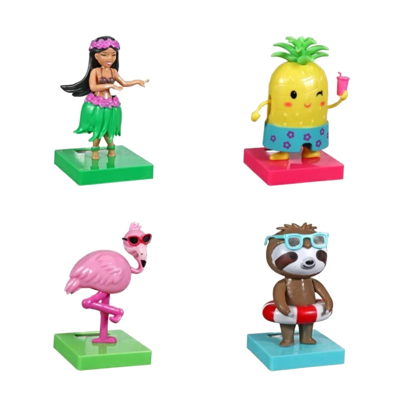 На заказ День Святого Валентина милые забавные мультяшные игрушки на солнечных батареях танцующие украшения приборной панели автомобиля