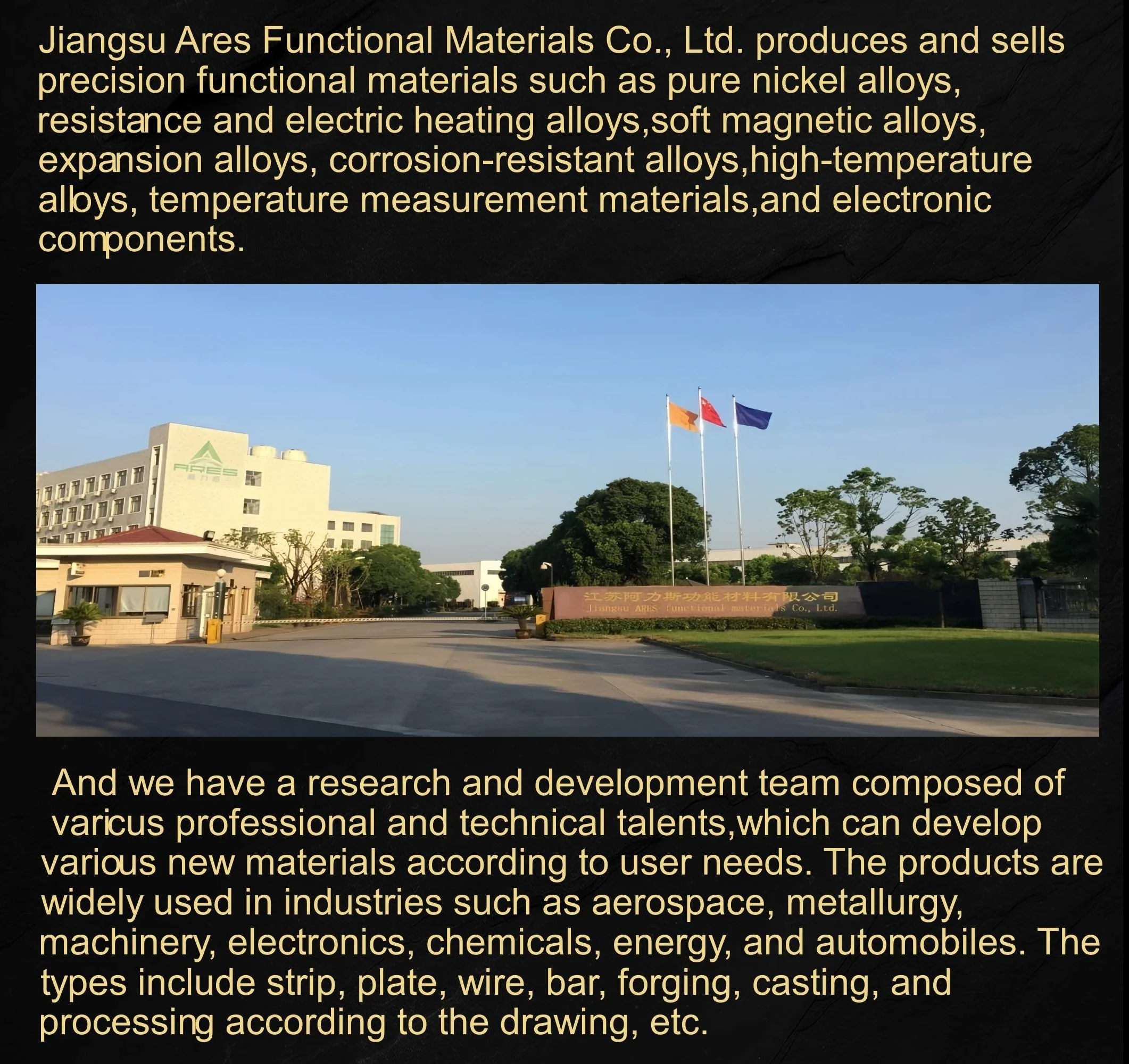 Cupro Nickel Constantan Flat Wire /cuni44 Alloy Constantan Cuni40 ...